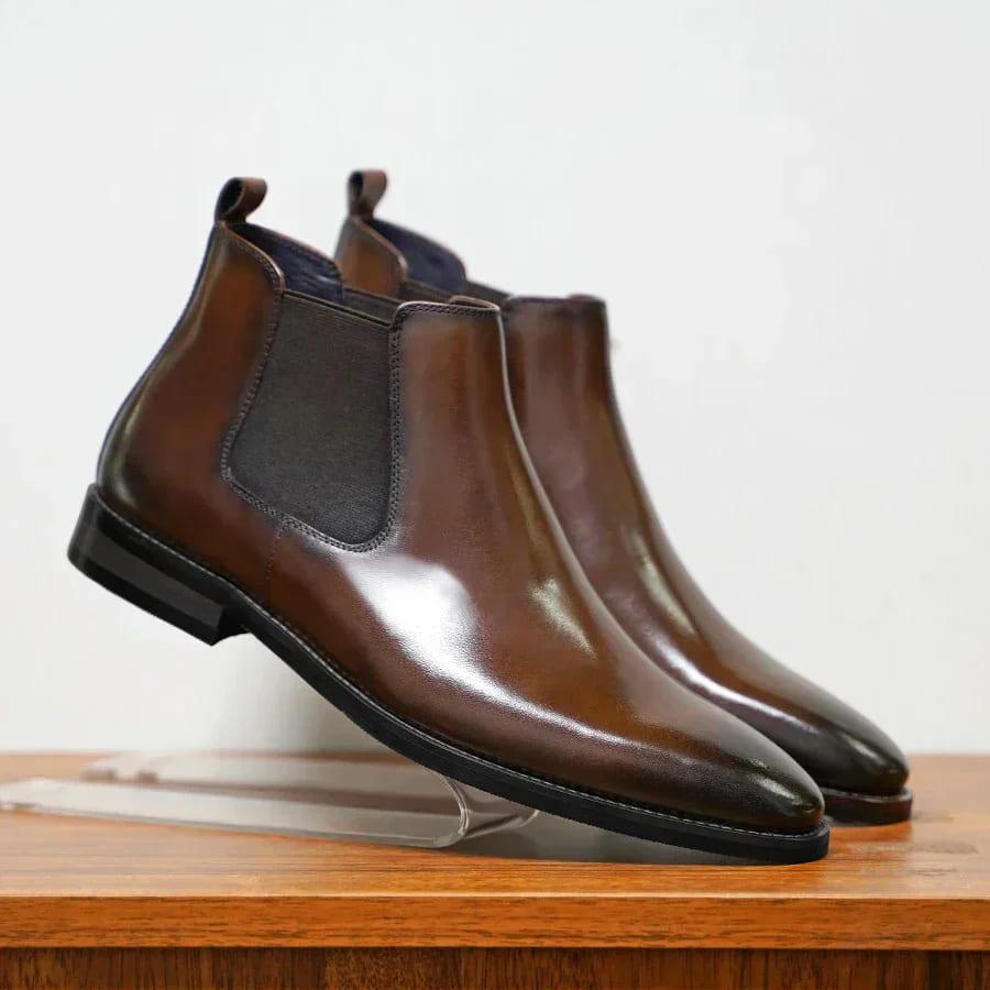 Rive™ | Bottines Chelsea en cuir