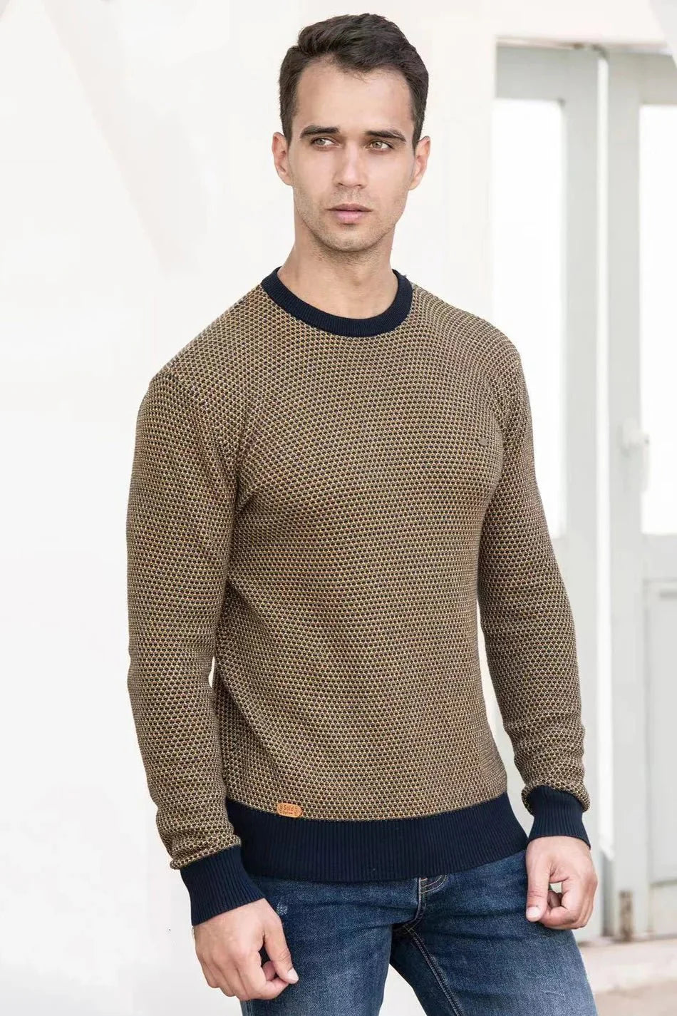 Rive™ | Pull pour homme à motif à carreaux