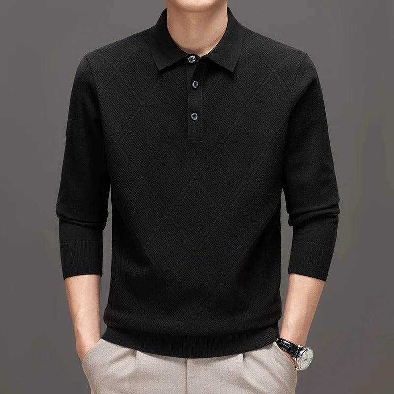 Rive™ | Polo in Maglia a Rombi