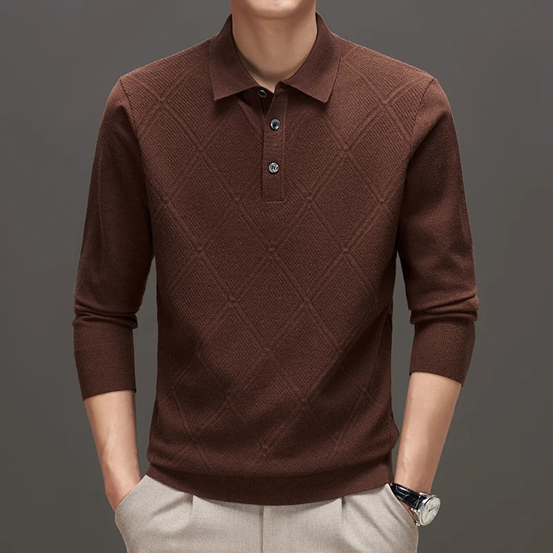 Rive™ | Polo in Maglia a Rombi