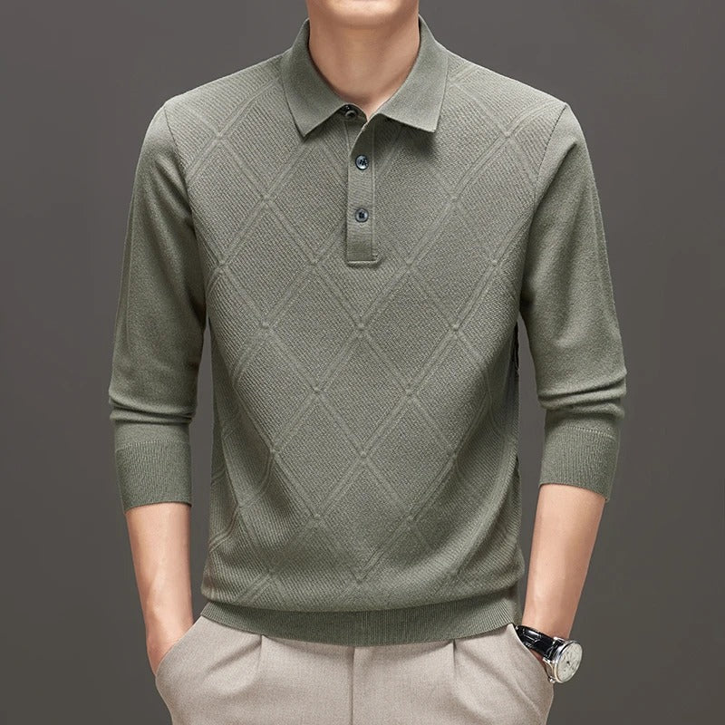 Rive™ | Polo in Maglia a Rombi